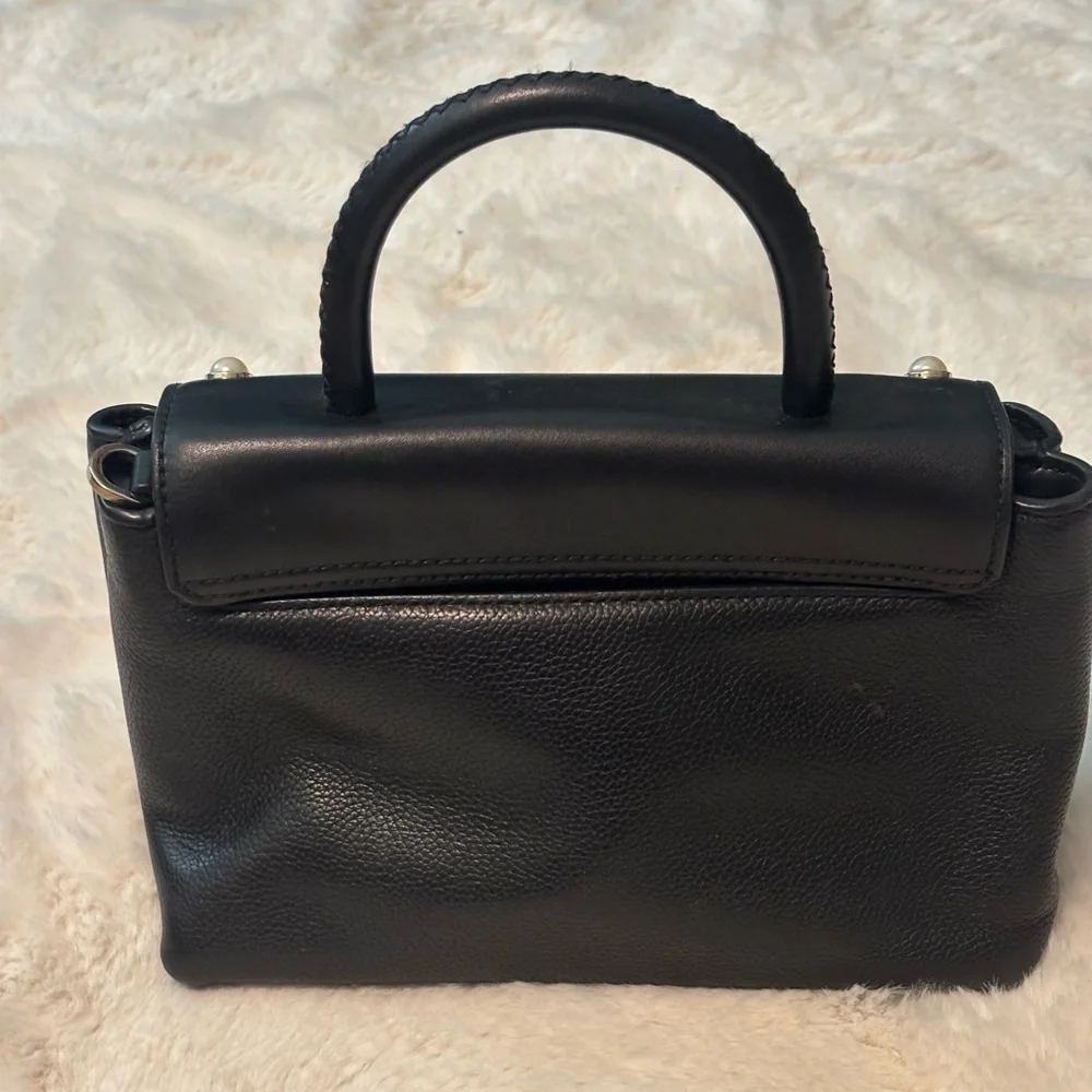 Kate Spade Black Studded Satchel - Picture 2 of 7